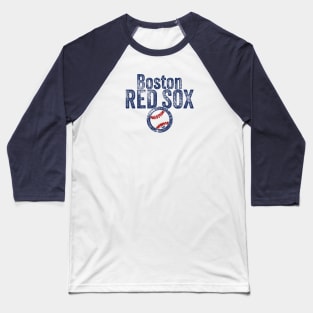 Red Sox Baseball Weathered Baseball T-Shirt